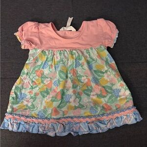 Matilda Jane Pink and Multicolor Floral Dress